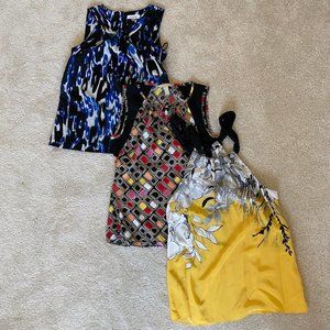Calvin Klein, Banana Republic, Tahari Dressy Tanks